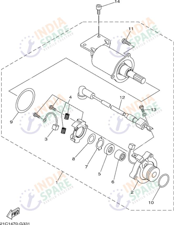 STARTER MOTOR